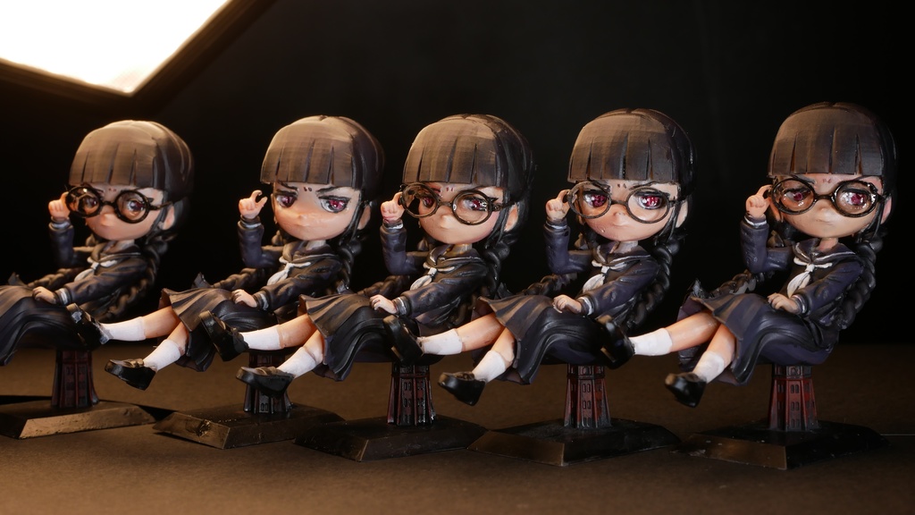 宮間めさのSDフィギュア 3Dプリント用データ