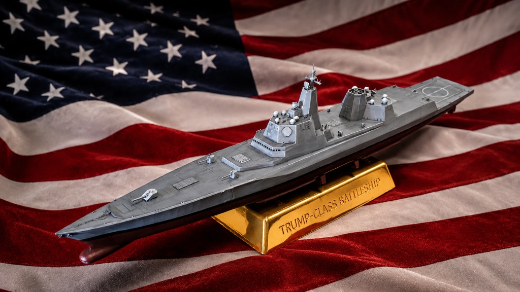 トランプ級戦艦1/700