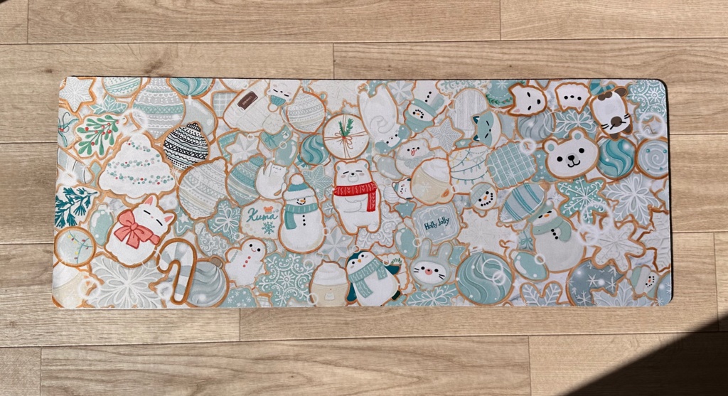 ゲーミングマウスパッド（縦30cm×横80cm×厚さ2mm）