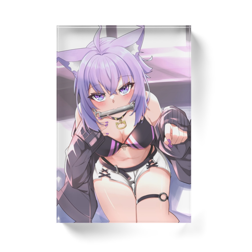 おかゆ水着アクリルブロック