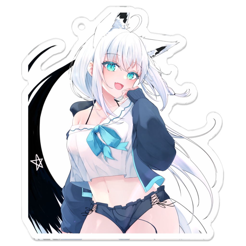 フブキちゃんアクリルキーホルダー