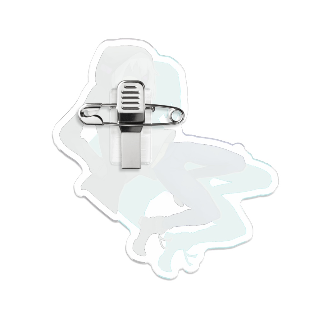 GaloisMentのアクリルバッチ