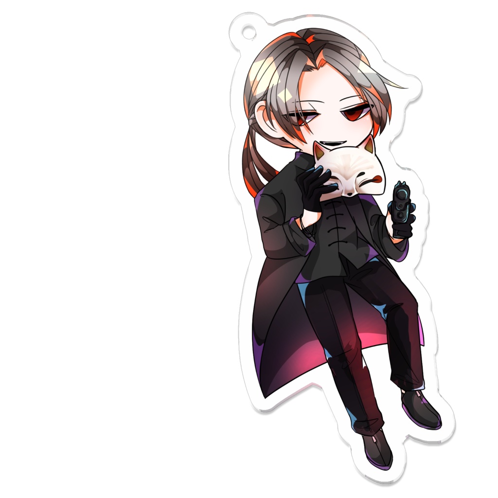 狐アクリルキーホルダー