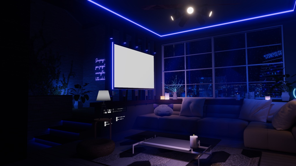 PCSSソフトシャドウ&魅力ライティング for VRChat