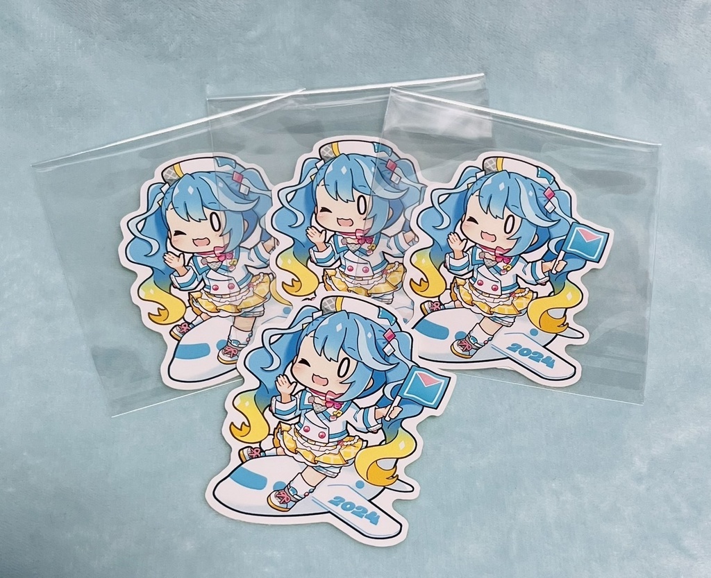 マジミラ2024ダイカットシール