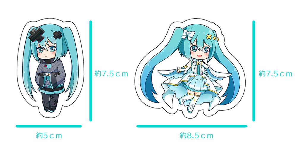 バツミク_シールセット