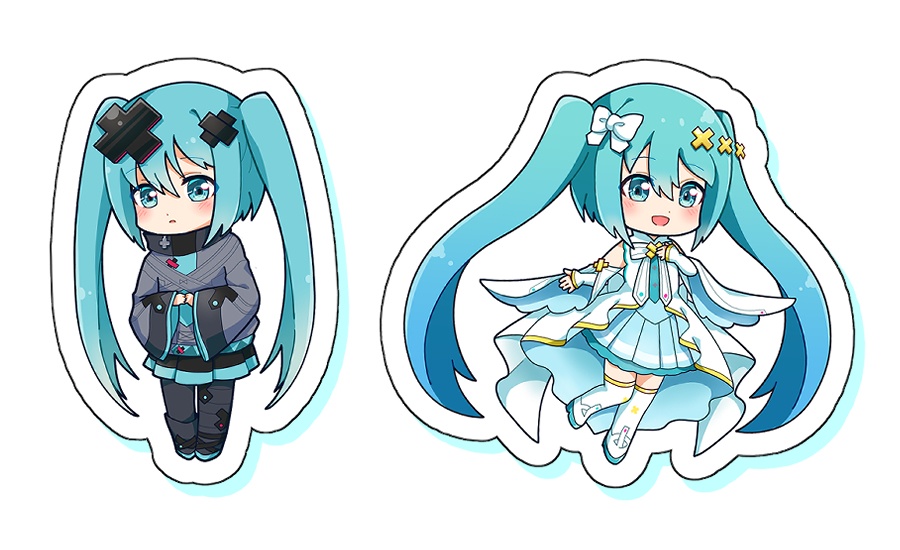 バツミク_シールセット
