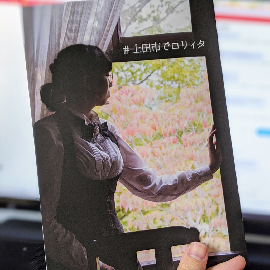 ともちんポートレート「#上田市でロリィタ」