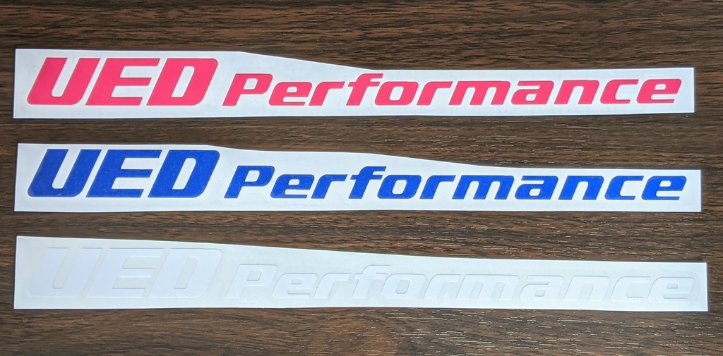 【L】UED Performance ステッカー