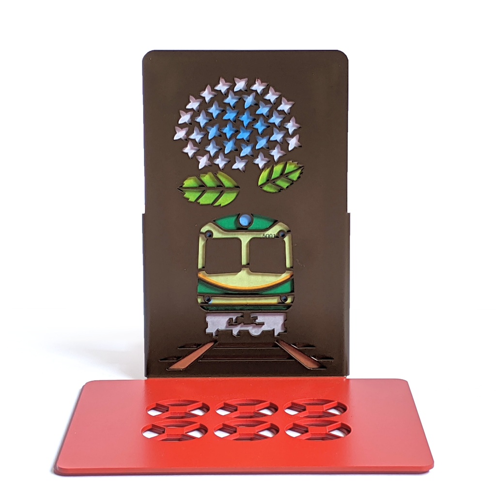 【2020夏限定】丸窓ぽんてブックスタンド かえる&あじさい