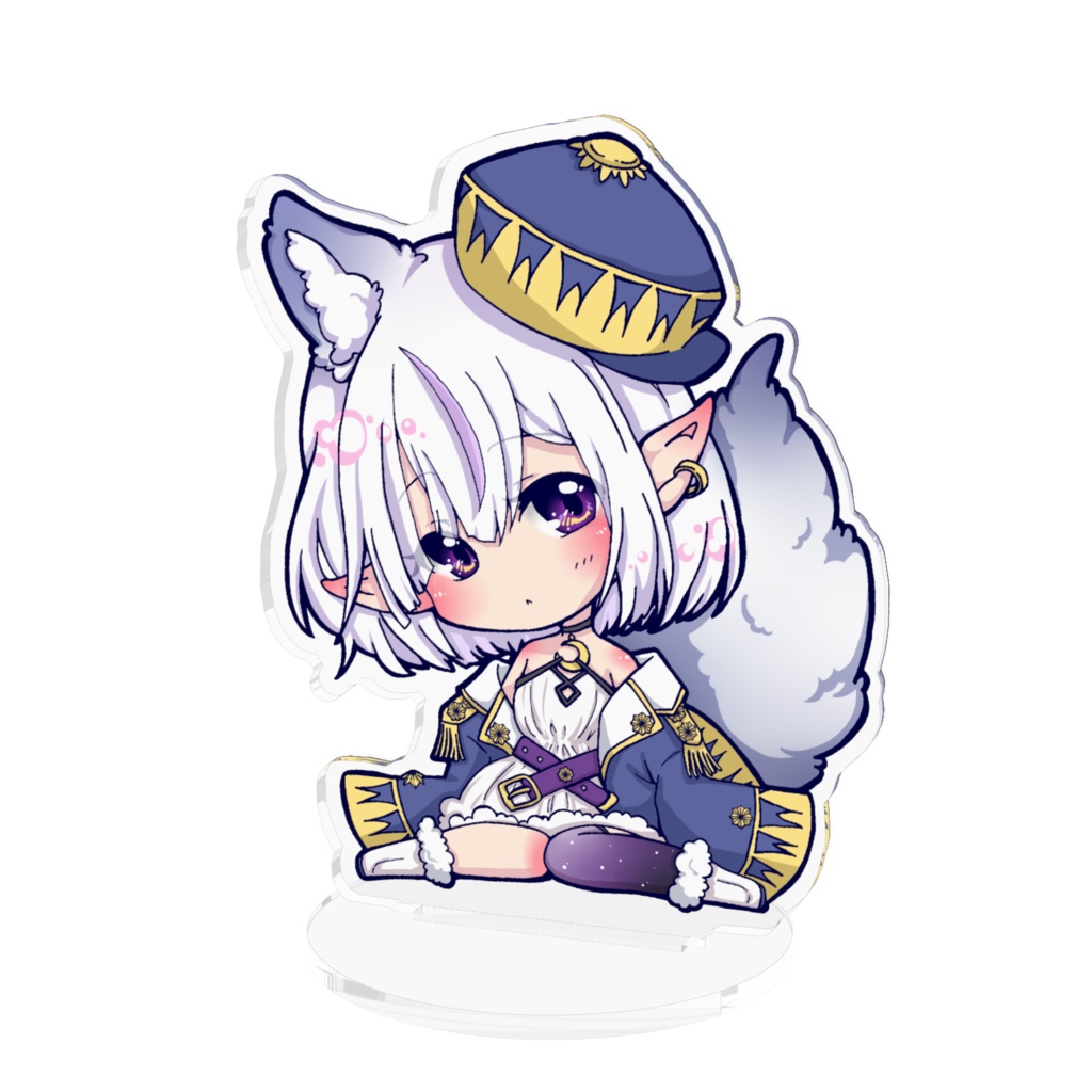 ぺたんこえるふさんアクリルフィギュア