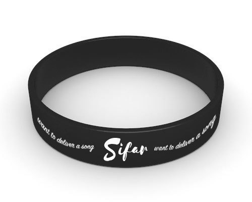 Sifar（シファル）ラバーバンド（ブラック）