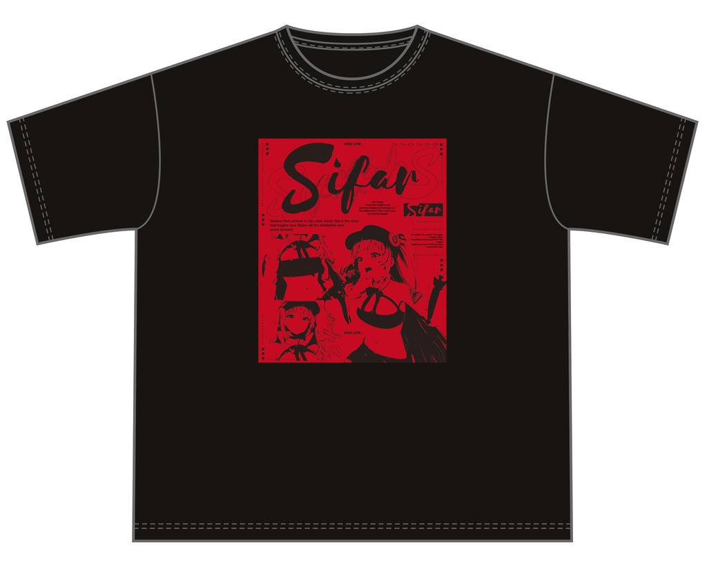 Sifar ビッグシルエットTシャツ