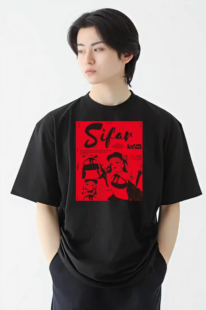 Sifar ビッグシルエットTシャツ