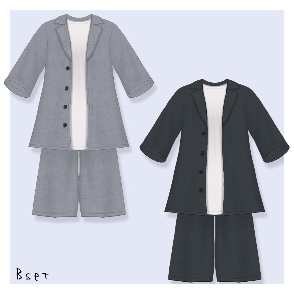 【VRoid】夏のセットアップ