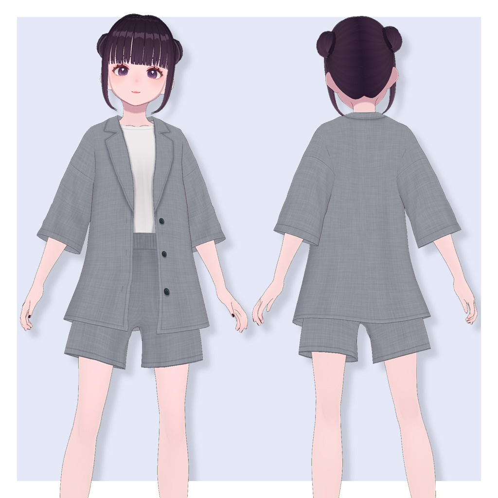 【VRoid】夏のセットアップ2