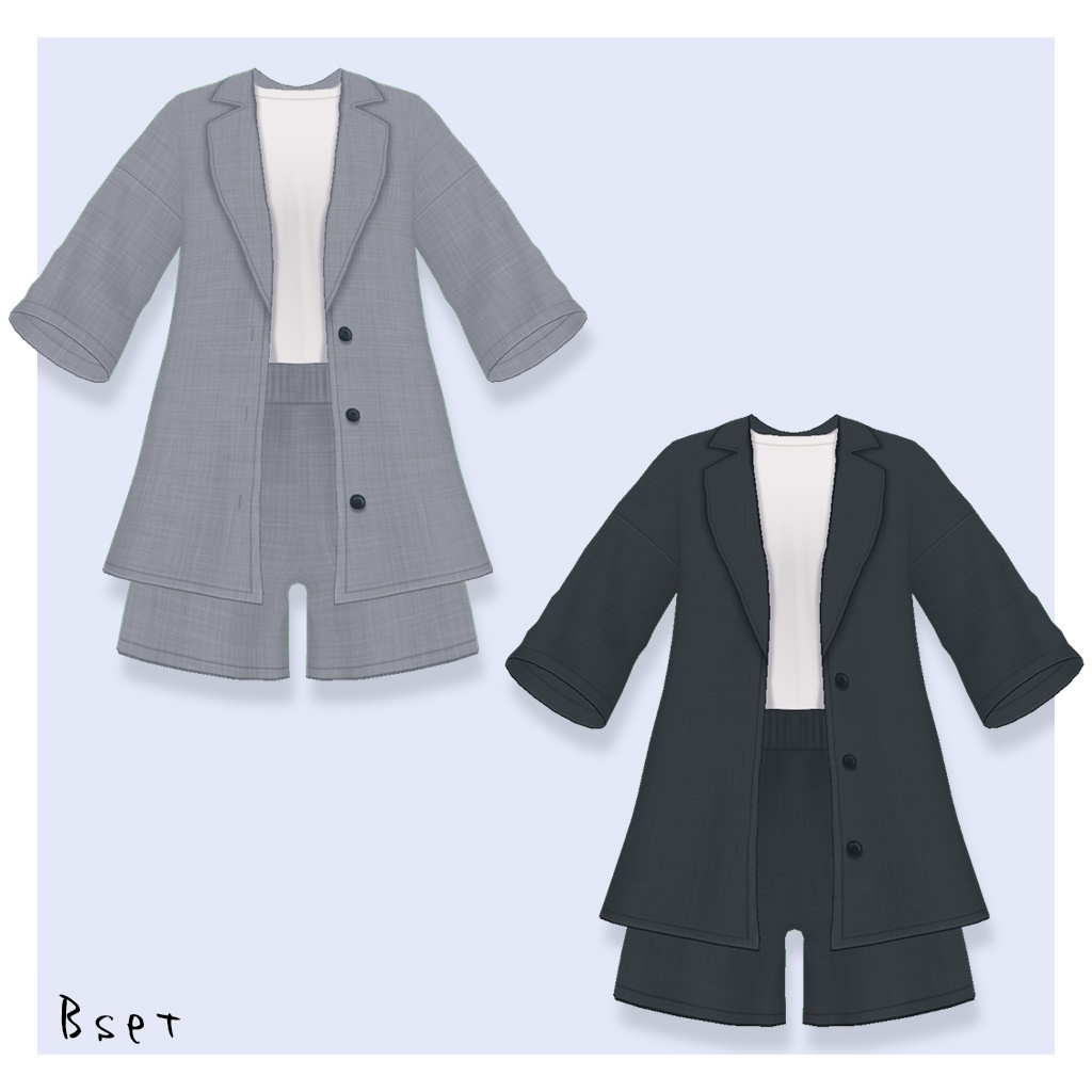 【VRoid】夏のセットアップ2