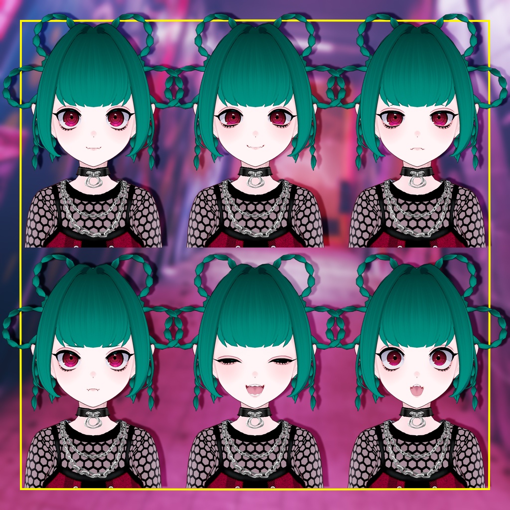 【VRoid】オリジナル3Dモデル「ハロ」