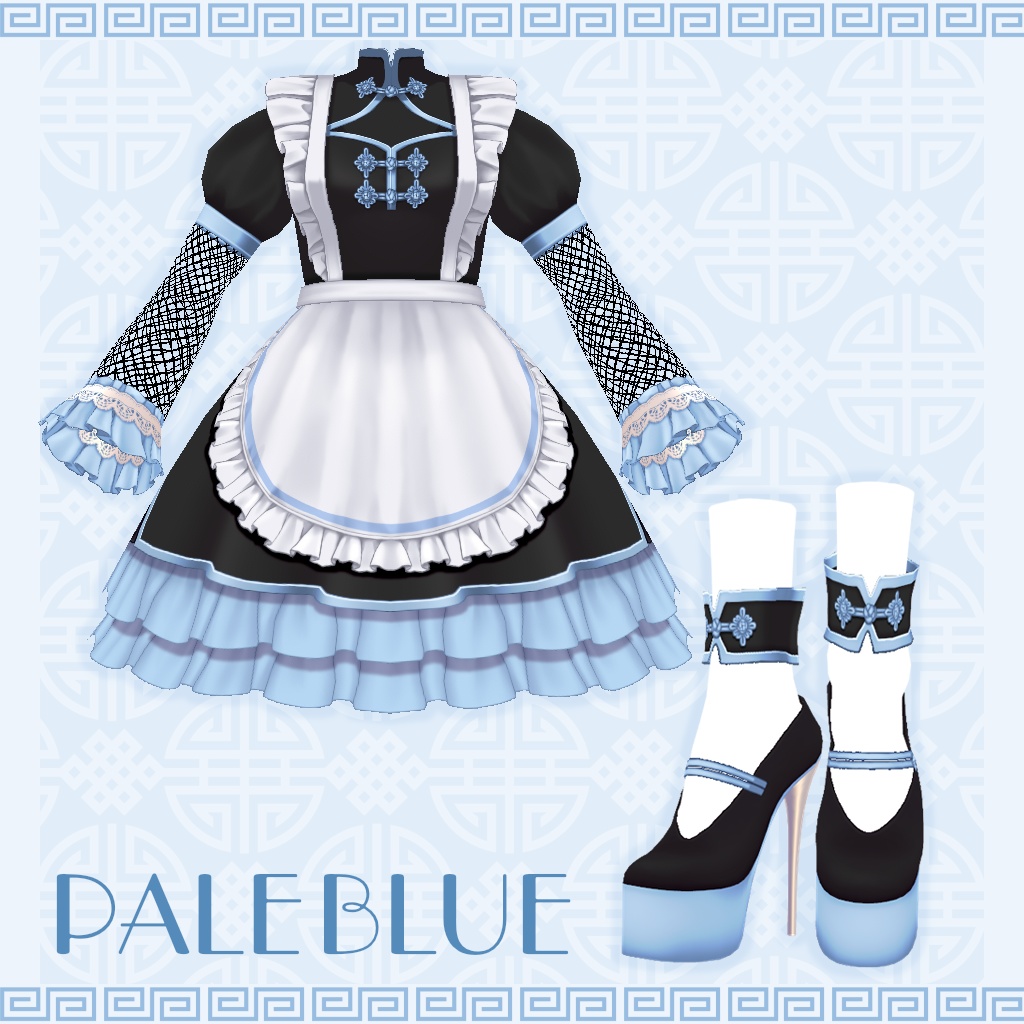 【VRoid】チャイナメイド