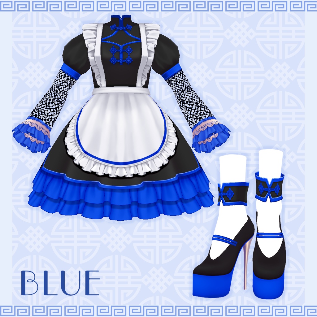 【VRoid】チャイナメイド