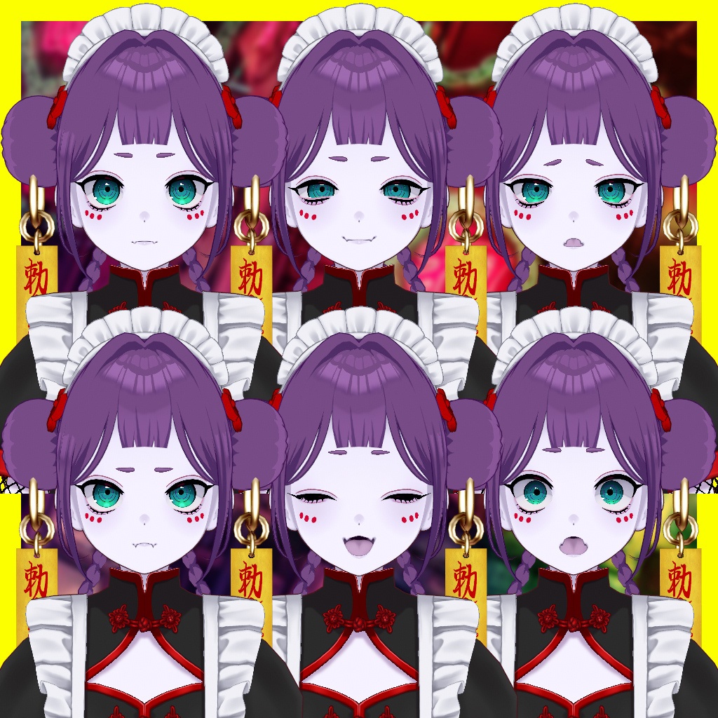 【VRoid】オリジナル3Dモデル「チュアン」