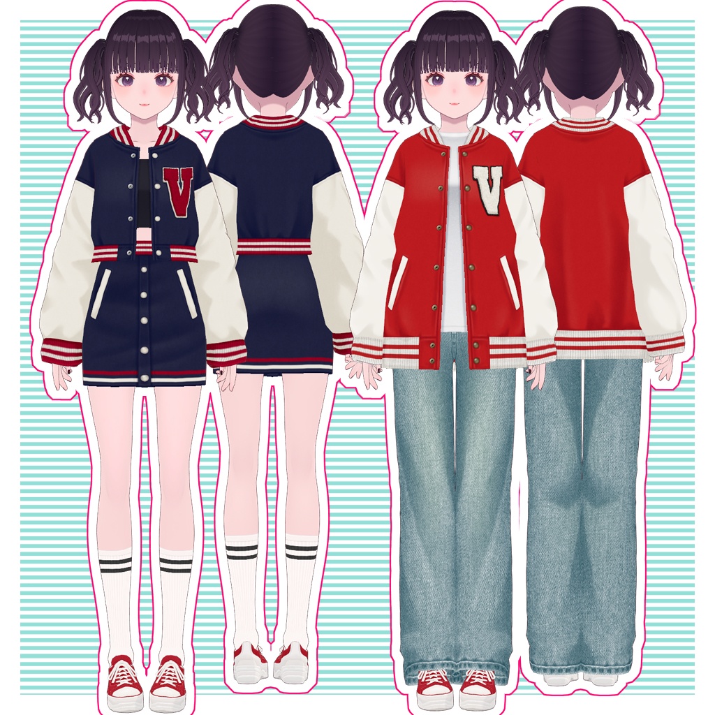 【VRoid】スタジャンセット