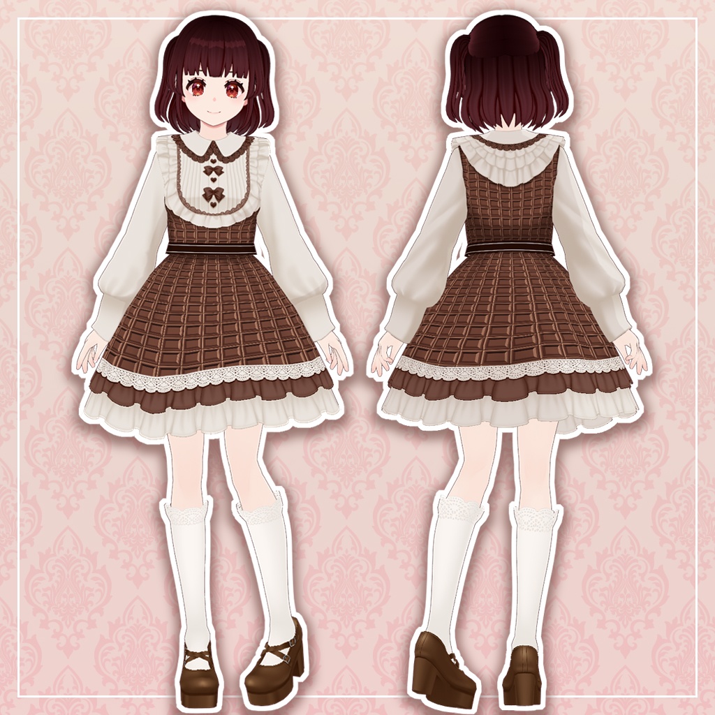 【VRoid】チョコレートロリータ