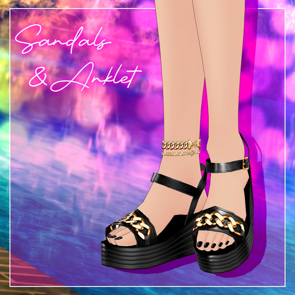 【VRoid】チェーンビキニ