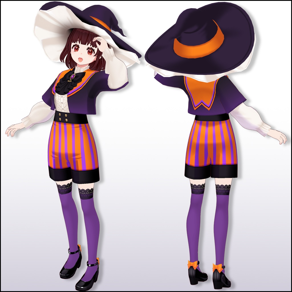 【VRoid】ハロウィンセット