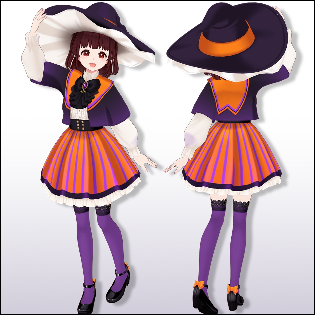 【VRoid】ハロウィンセット