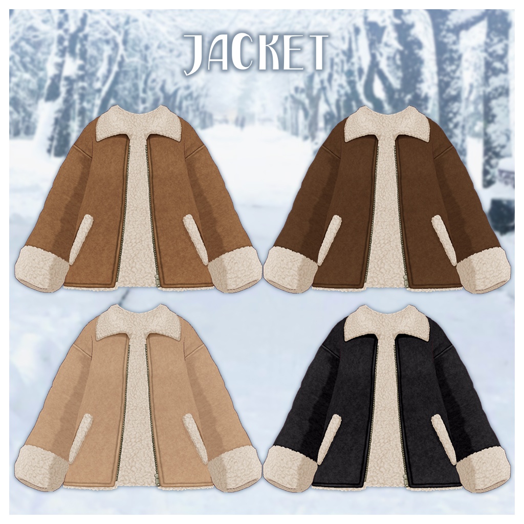 【VRoid】ムートンコーデ