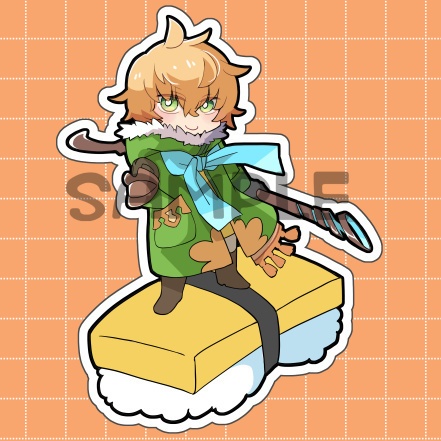 SUSHIステッカー