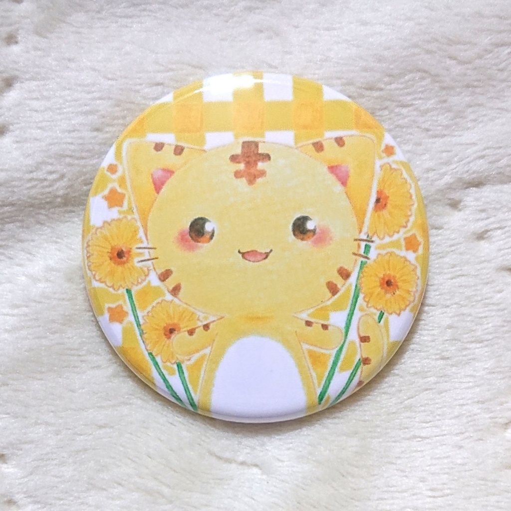 とらねこさん缶バッチ