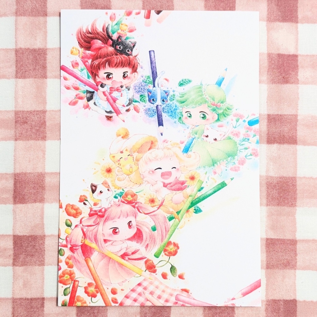 ポストカード「colorful」