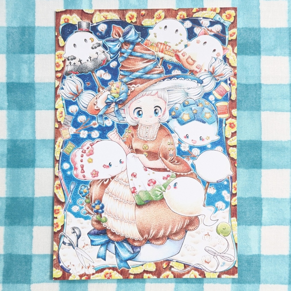 ポストカード「魔女の仕立て屋さん」