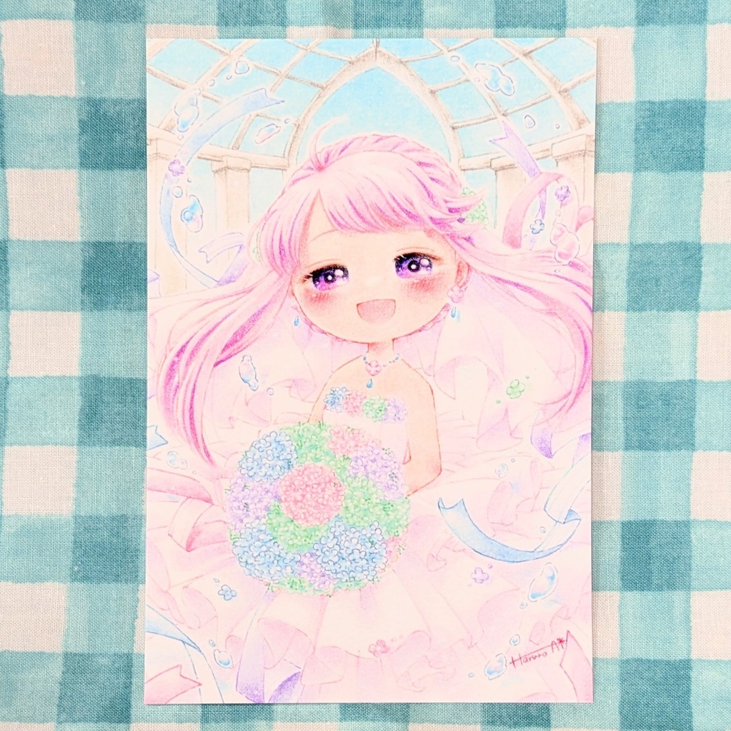 ポストカード「June Bride Wedding」