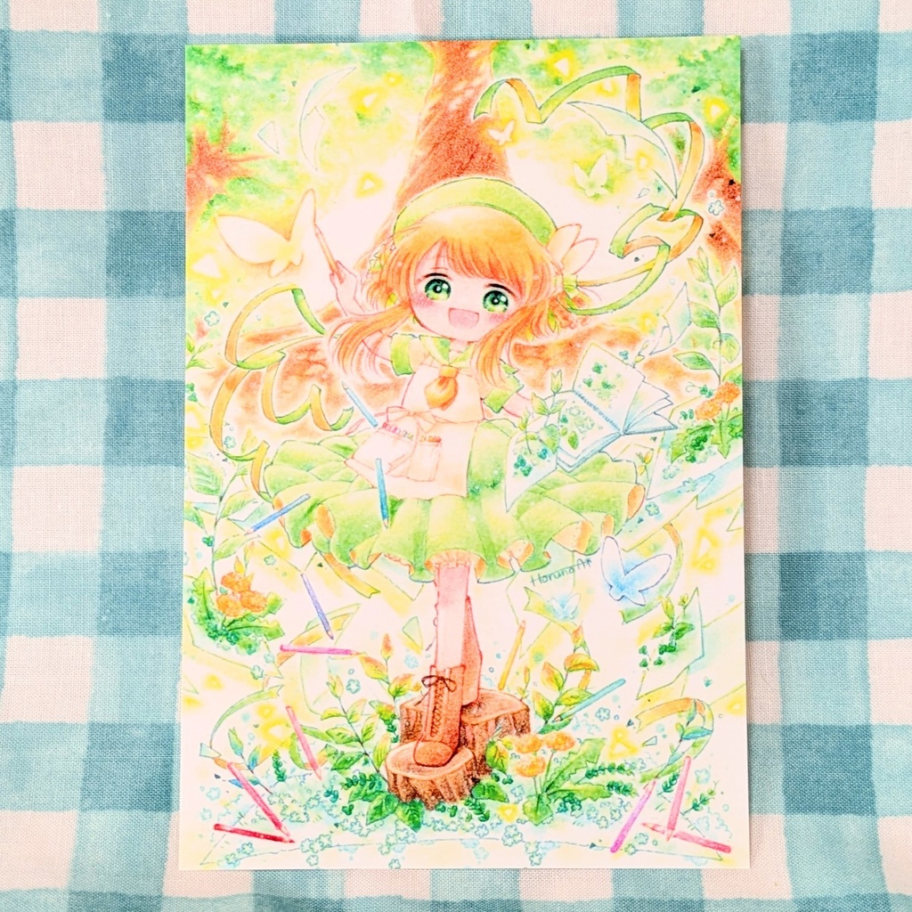 ポストカード「森がひろがる」
