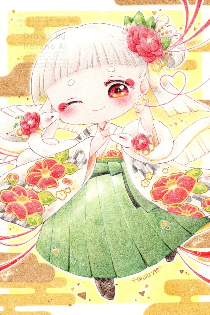 原画作品「謹賀新年2025」