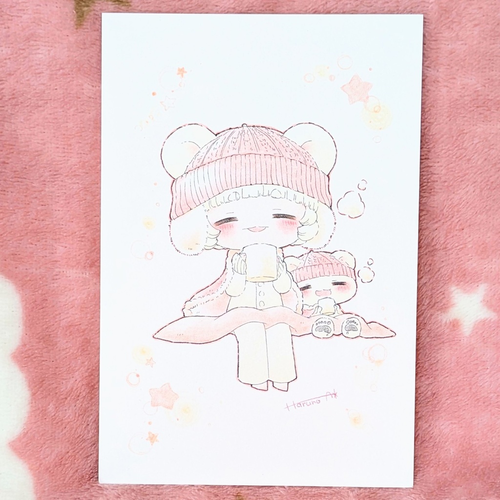 展示ドローイング作品「しろくまくんドローイング」