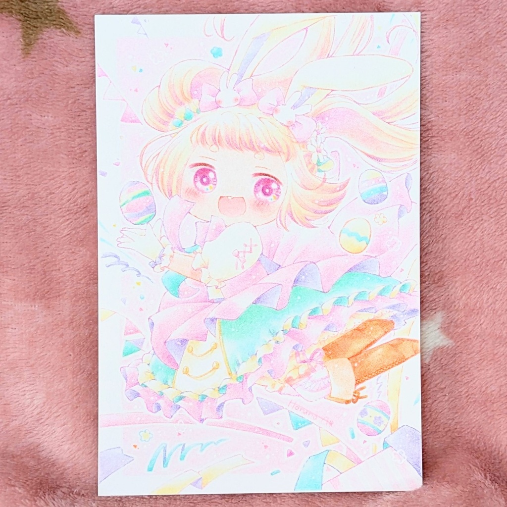 展示原画作品「Happy Easter 2025」