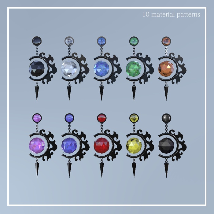 Dangle earrings「Psyche」