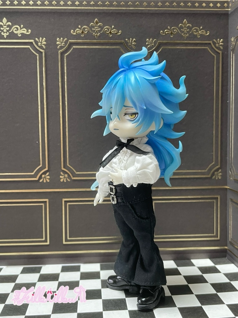 前立てフリルブラウス