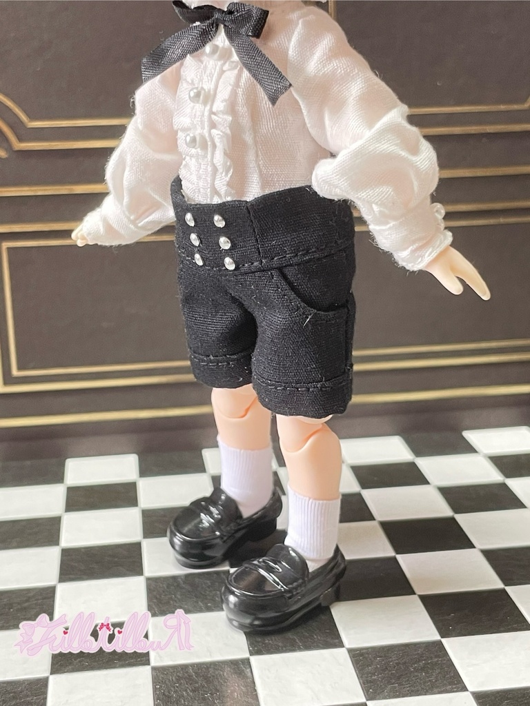 ハイウエスト王子パンツ