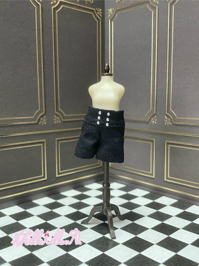 ハイウエスト王子パンツ
