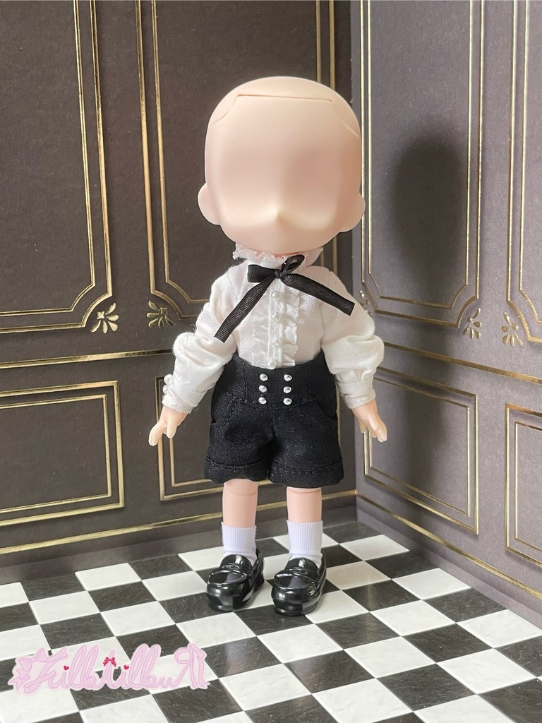 ハイウエスト王子パンツ