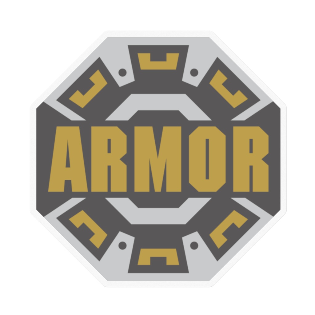 ARMOR祭のステッカー