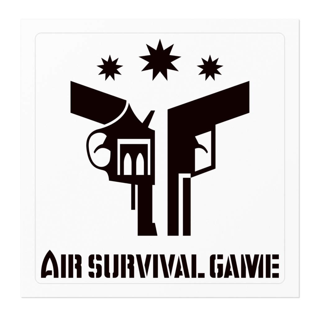 エアサバのステッカー