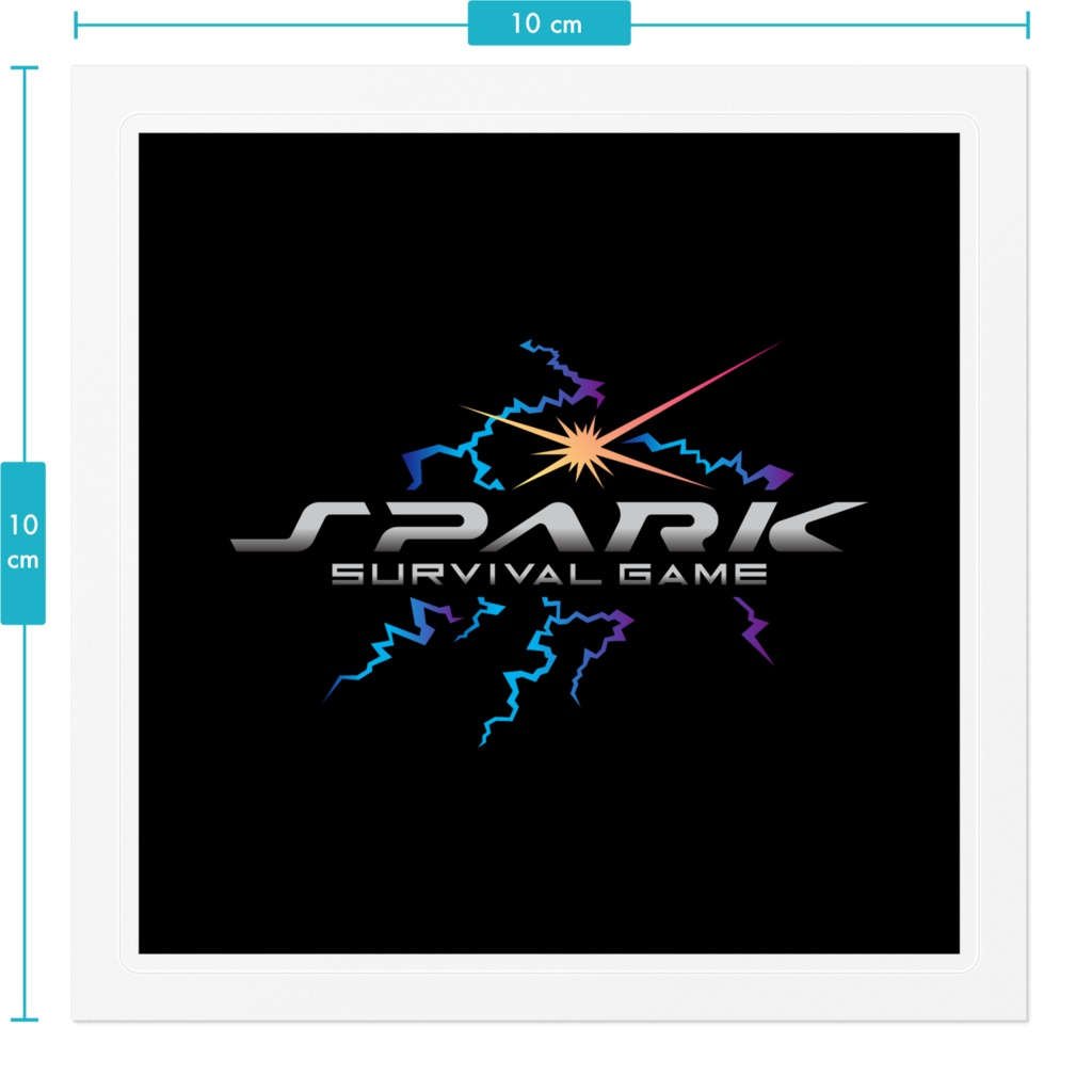 SPARKサバのステッカー