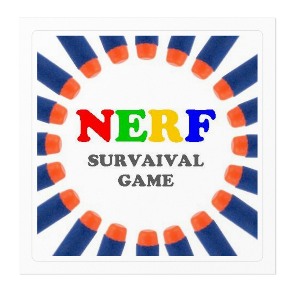 Nerfサバのステッカー