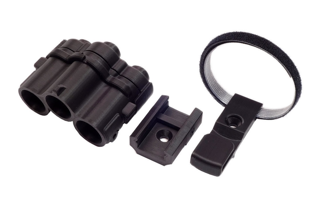 【委託販売品】超小型軽量3連ランチャー(グローブにも装着可)